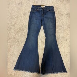 Free People low rise flare jeans